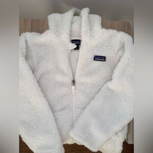 Patagonia Girls Furry Friends Fleece Hoody, Adorable Cozy Jacket, Size 5T